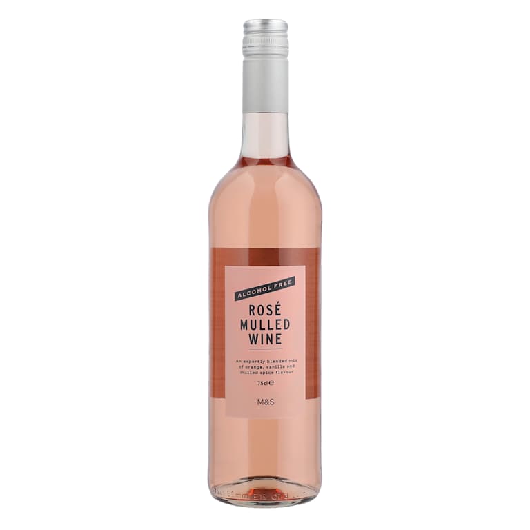 M&S Alcohol Free Rosé Mulled Wine