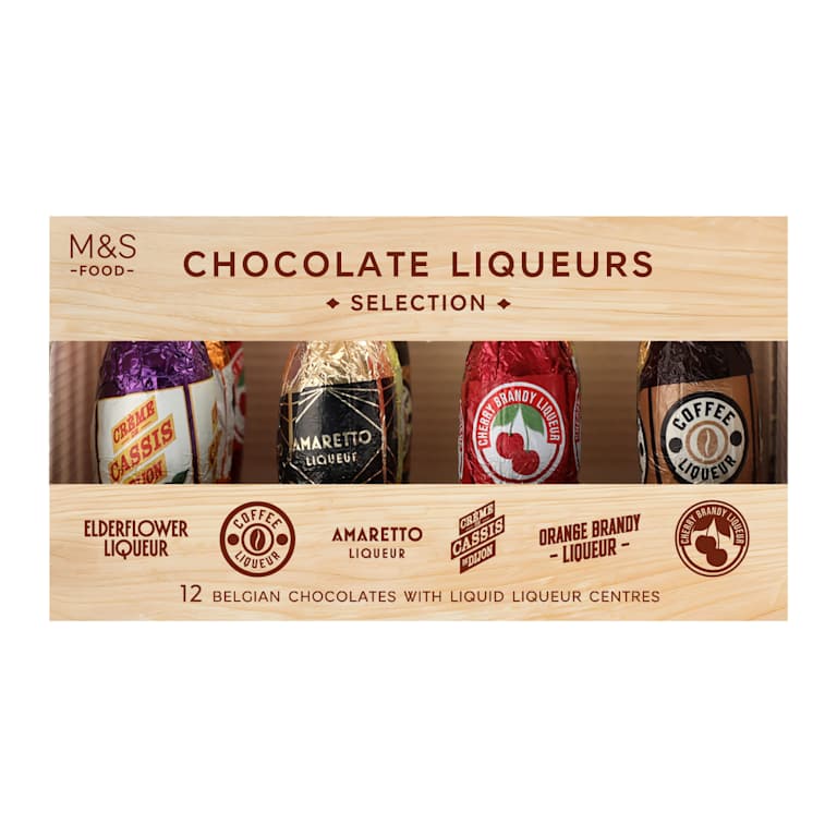 M&S Chocolate Liqueurs Selection