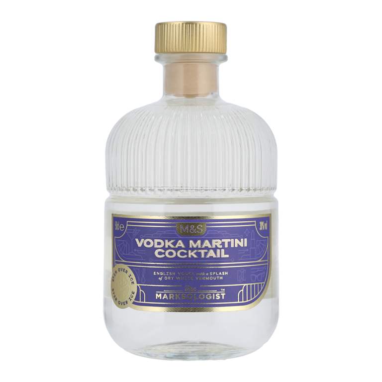 M&S The Marksologist Vodka Martini Cocktail