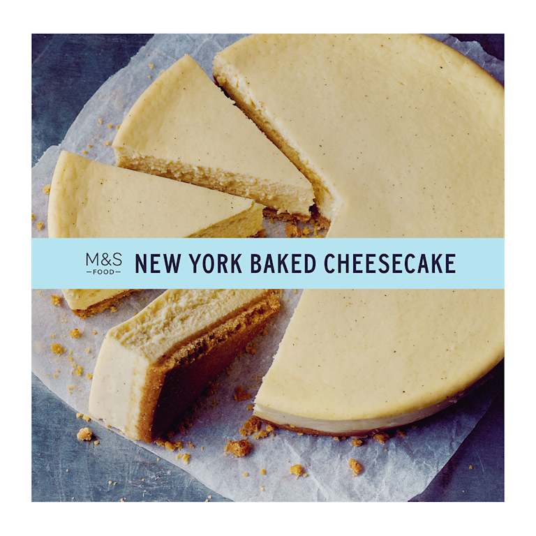 M&S New York Baked Cheesecake