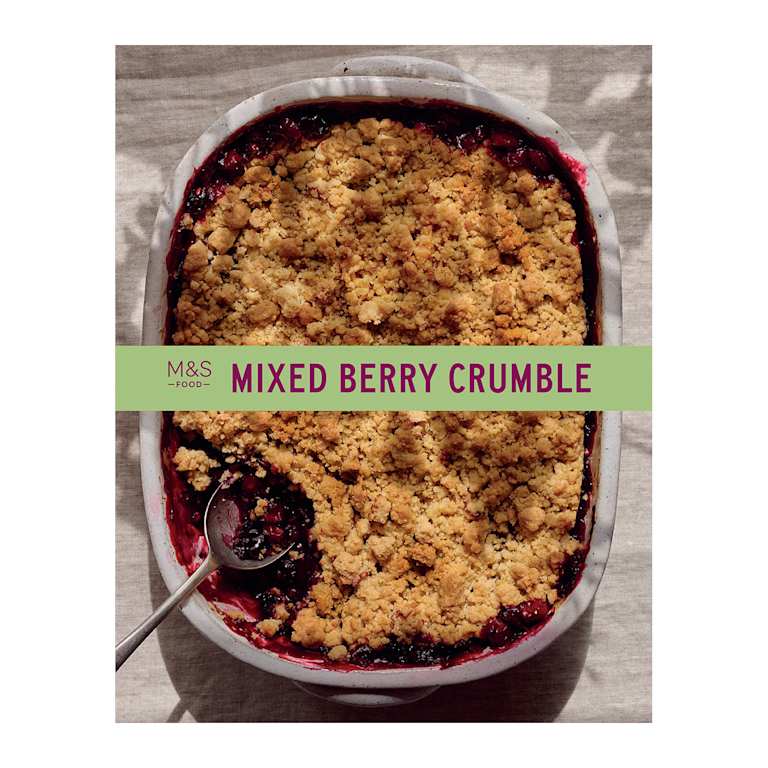 M&S Mixed Berry Crumble