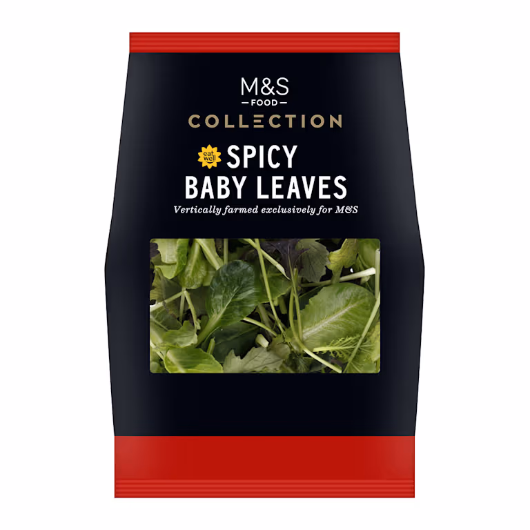 M&S Collection Spicy Baby Leaves