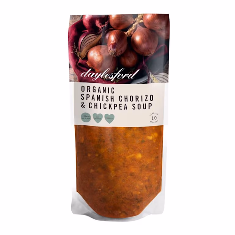 M&S Daylesford Organic Spanish Chorizo & Chickpea Soup