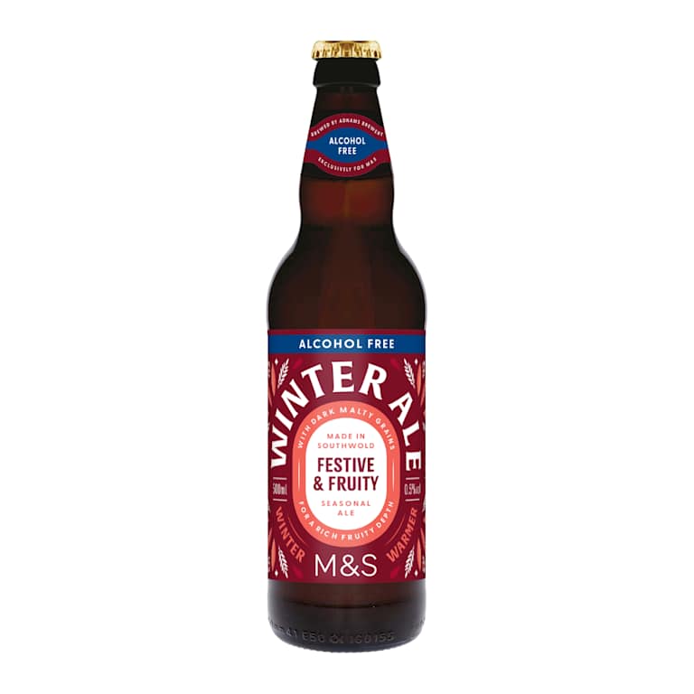 M&S Alcohol Free Winter Ale