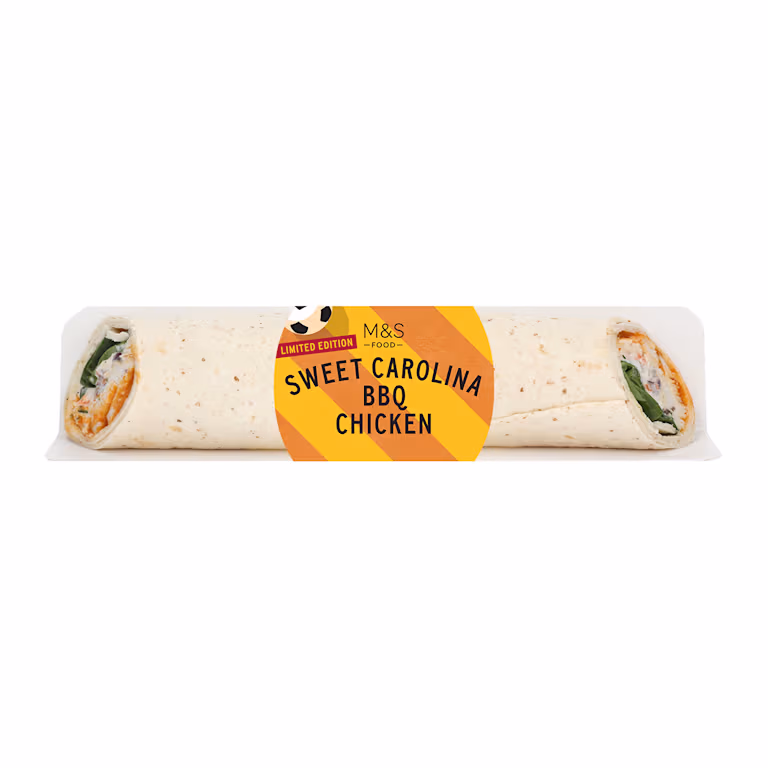 M&S Limited Edition Sweet Carolina BBQ Chicken Wrap