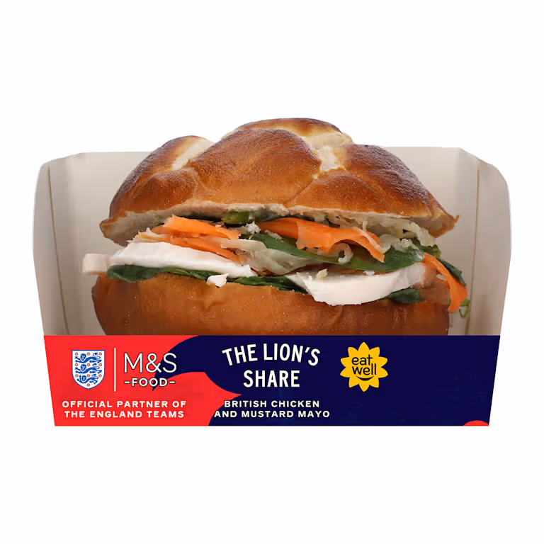 M&S The Lion's Share Roll