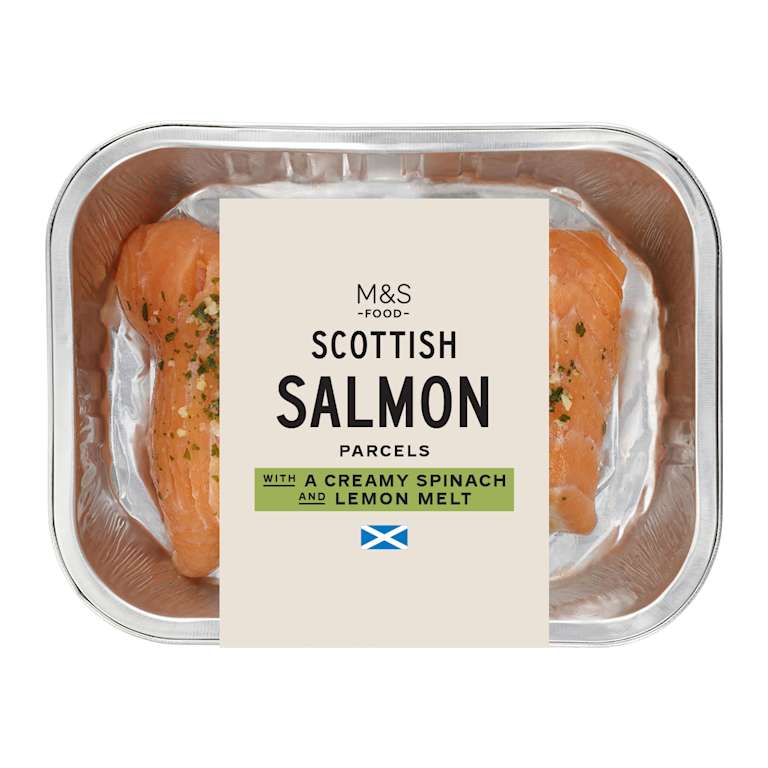 M&S Scottish Salmon Parcels