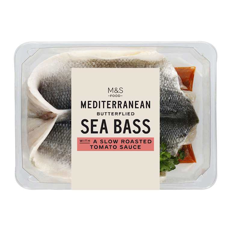 M&S Mediterranean Butterflied Sea Bass