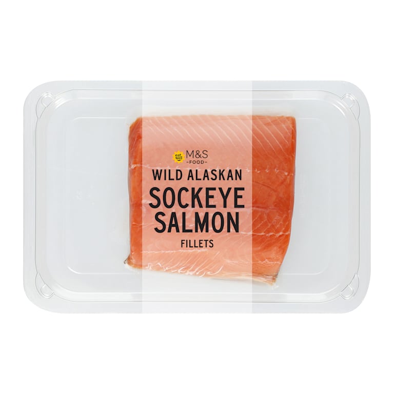 M&S Wild Alaskan Sockeye Salmon
