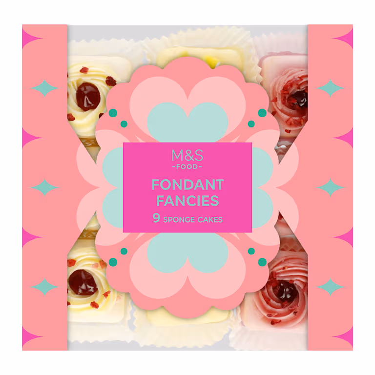 M&S Fondant Fancies