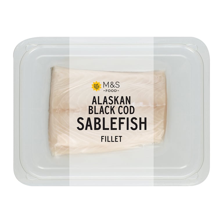 M&S Alaskan Black Cod Sablefish