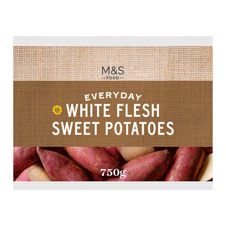 M&S Everyday White Flesh Sweet Potatoes