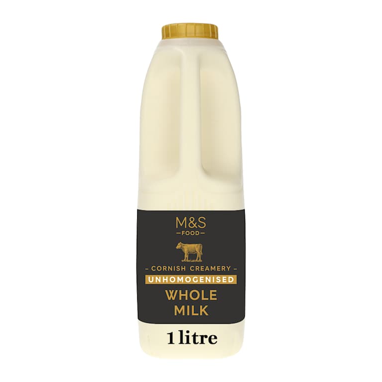 M&S Cornish Creamery Unhomogenised Whole Milk