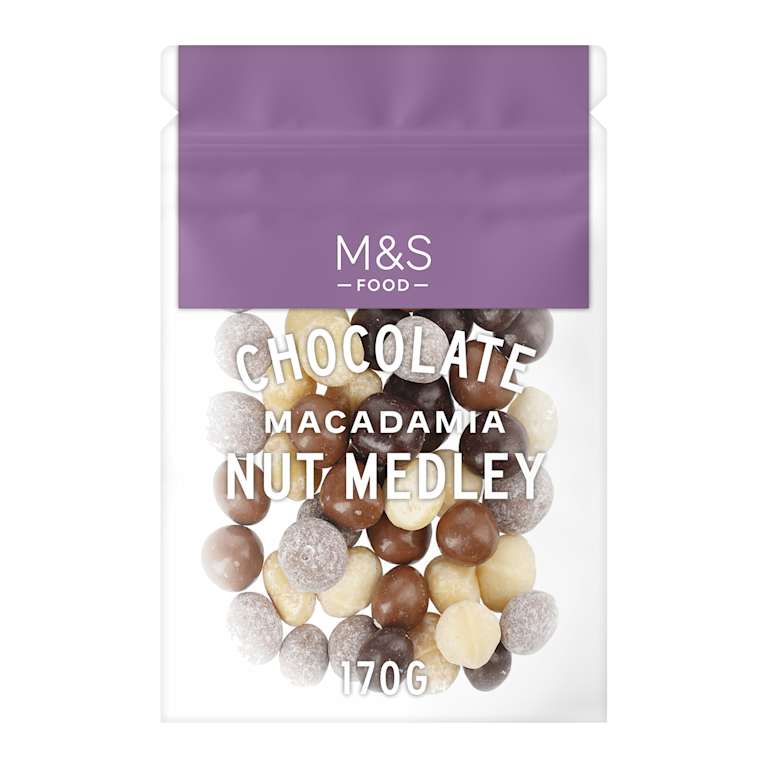 M&S Chocolate Macadamia Nut Medley