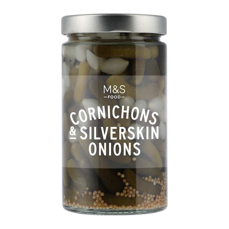 M&S Cornichons and Silverskin Onions