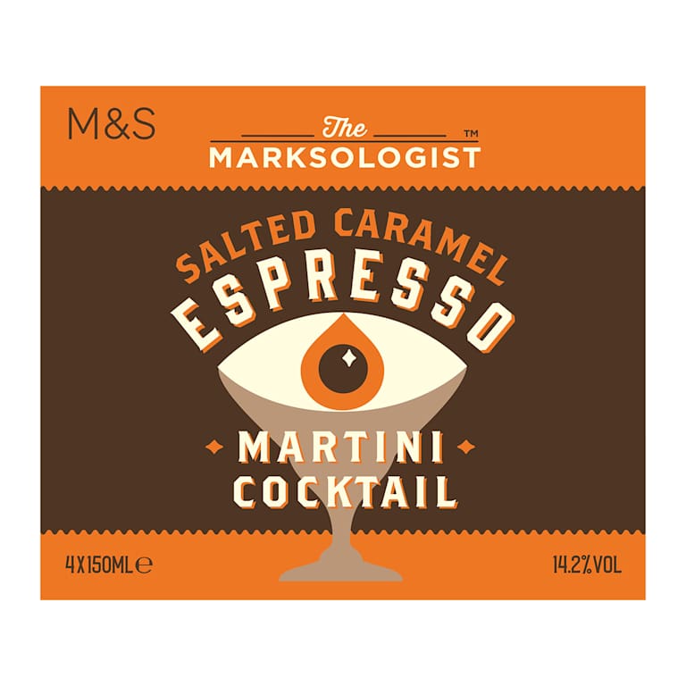 M&S The Marksologist Salted Caramel Espresso Martini Cocktail