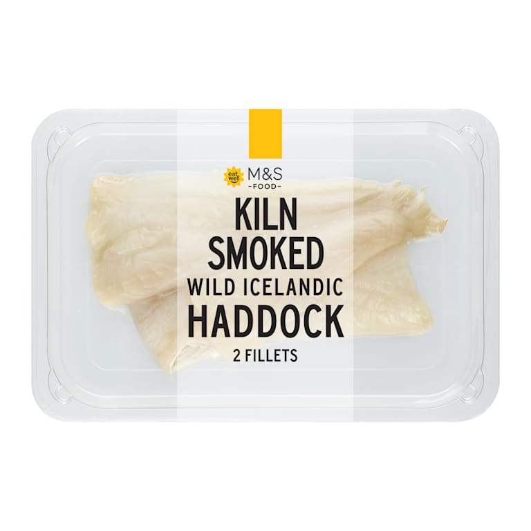 M&S Kiln Smoked Wild Icelandic Haddock Fillets