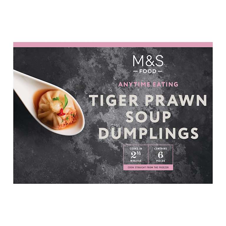 M&S Tiger Prawn Soup Dumplings