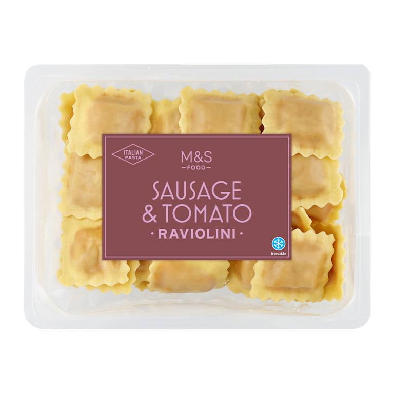 M&S Sausage and Tomato Raviolini