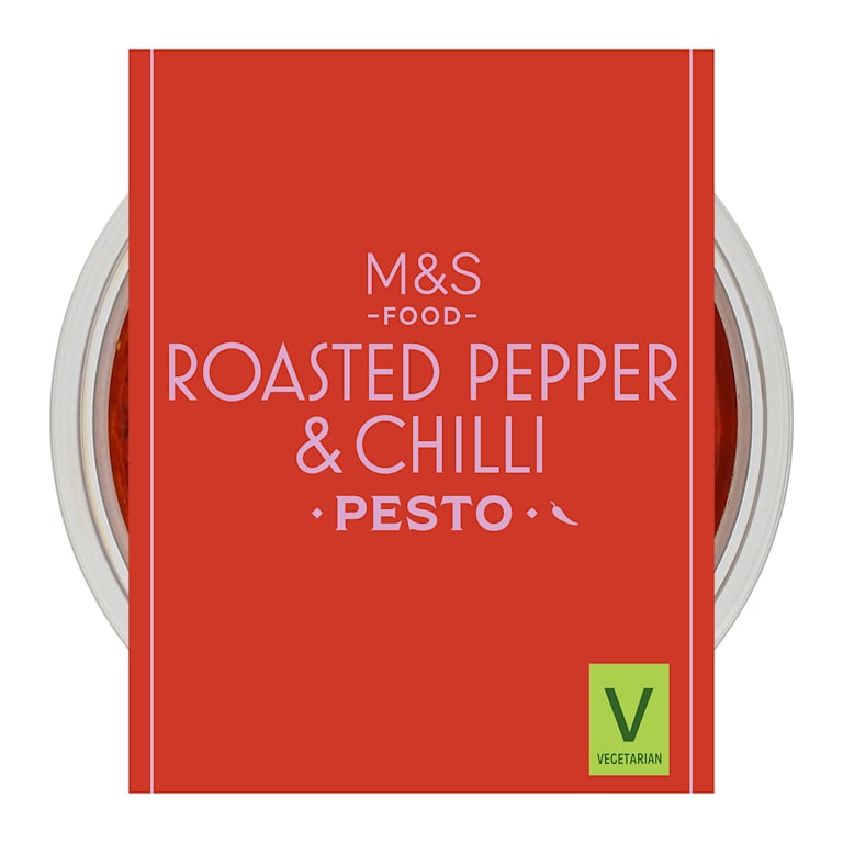 M&S Roasted Pepper and Chilli Pesto