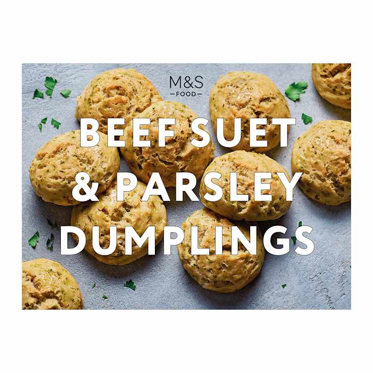 M&S Beef Suet and Parsley Dumplings