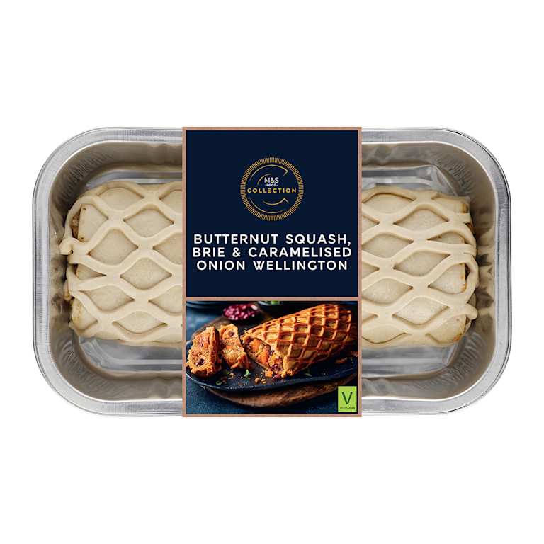 M&S Collection Butternut Squash, Brie and Caramelised Onion Wellington