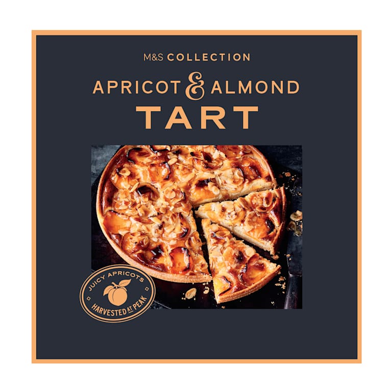 M&S Collection Apricot and Almond Tart