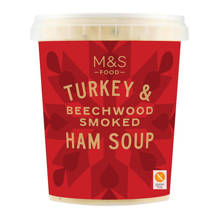 M&S Turkey and Beechwood Smoked Ham Soup