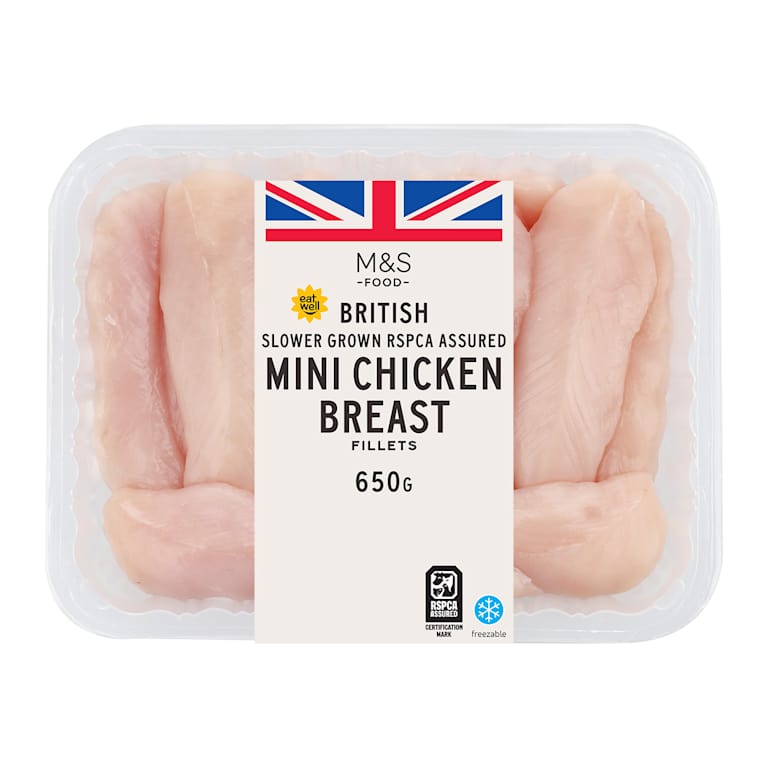M&S Oakham Gold Chicken Mini Fillets