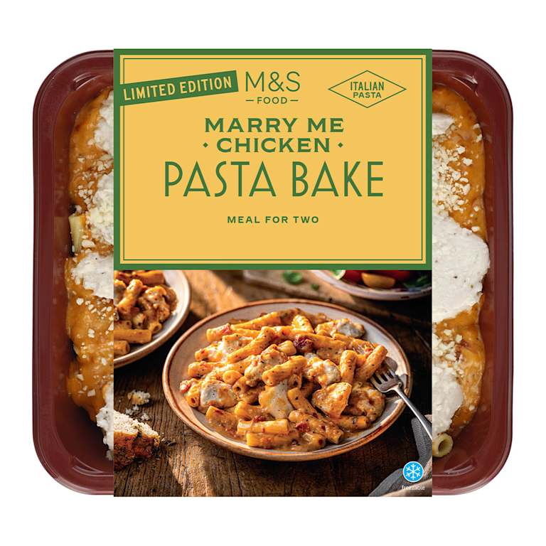 M&S Marry Me Chicken Pasta Bake