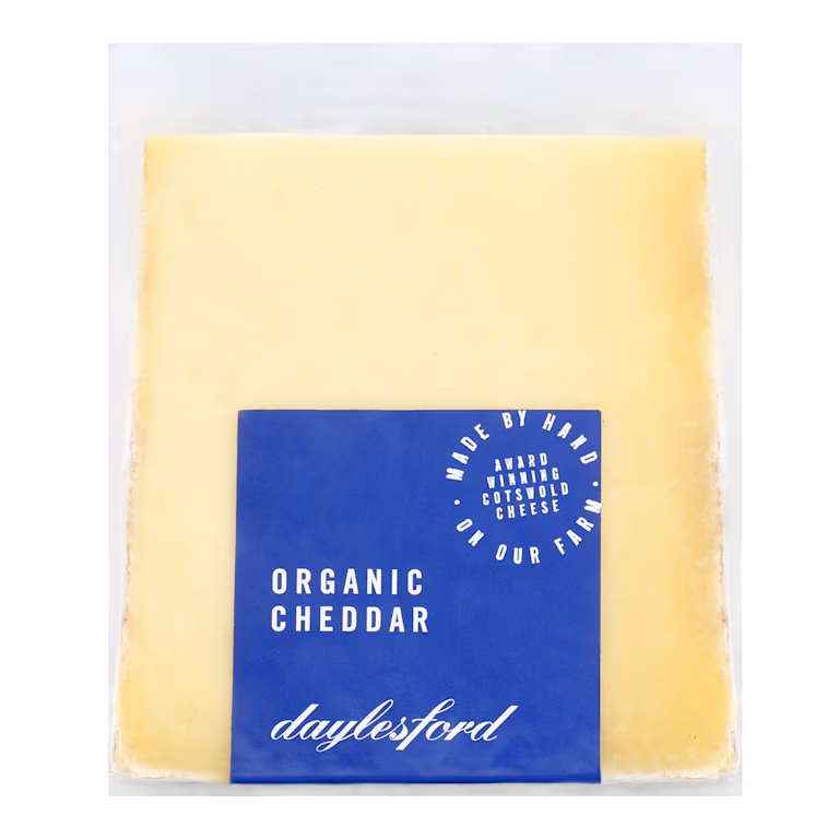 M&S Daylesford Organic Cheddar