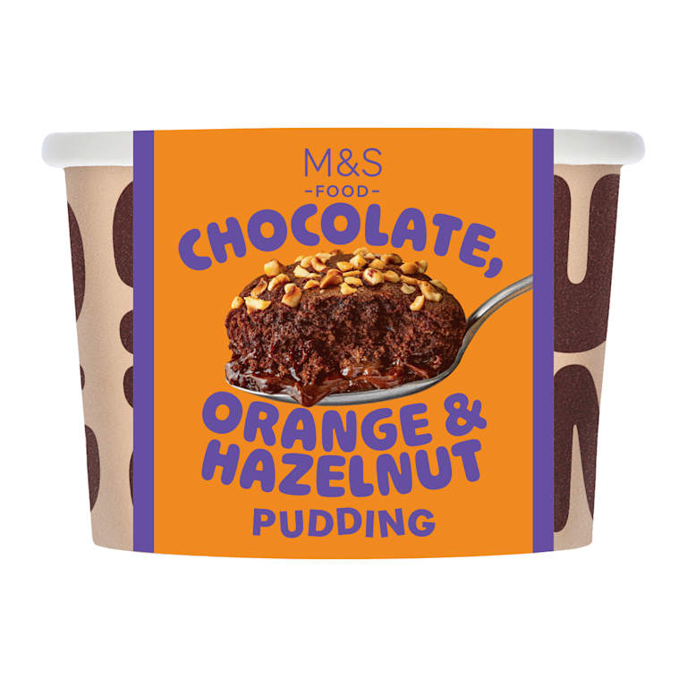 M&S Chocolate, Orange and Hazelnut Pudding