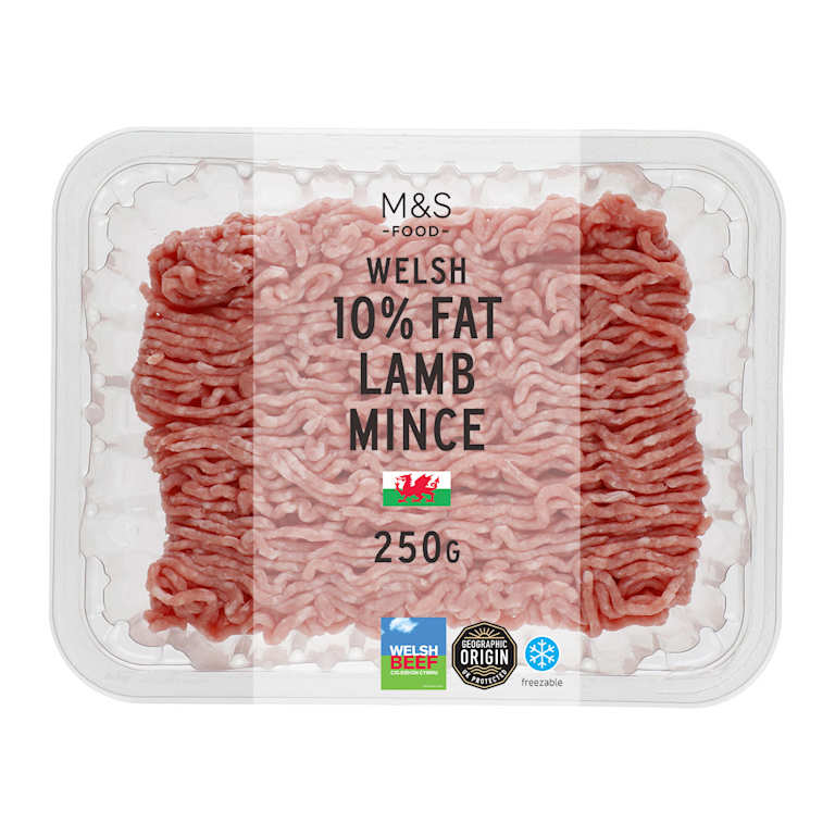 M&S Welsh 10% Fat Lamb Mince