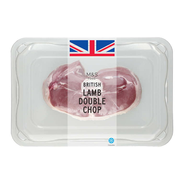 M&S British Lamb Double Chop