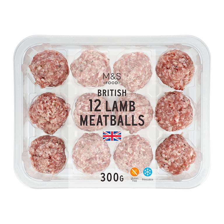 M&S British Lamb Meatballs