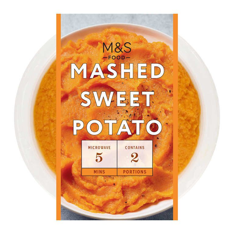 M&S Mashed Sweet Potato