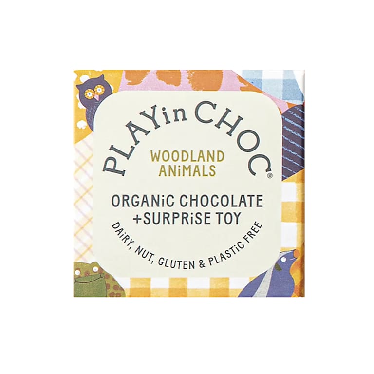M&S PLAYin CHOC ToyChoc Box WOODLAND ANiMALS