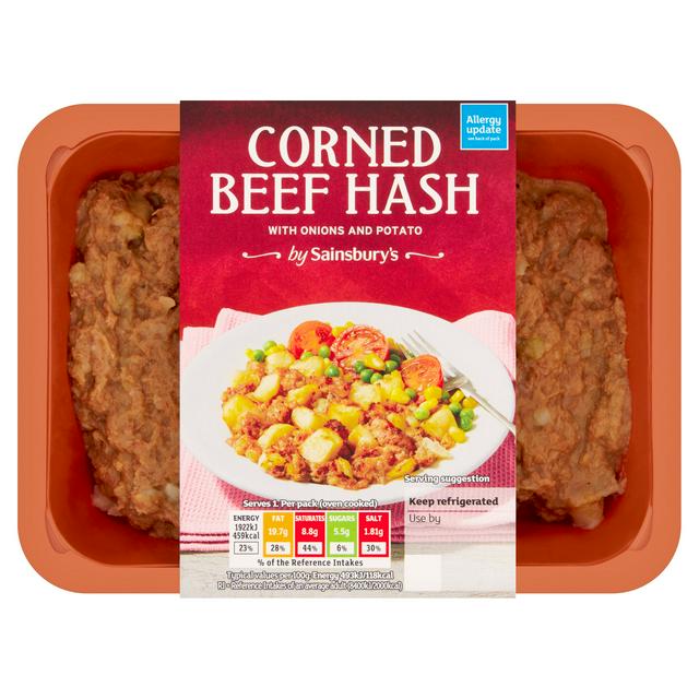 Sainsbury's Corned Beef Hash 400g (Serves 1)