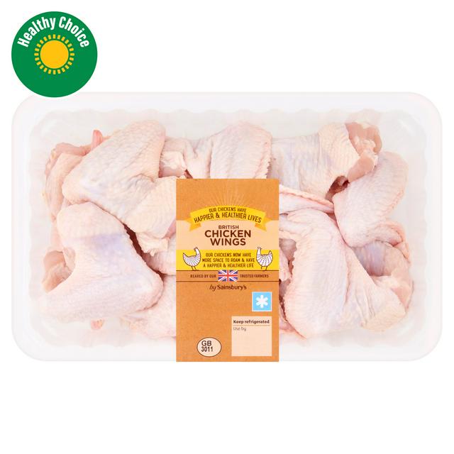 Sainsbury's 1kg British Fresh Chicken Wings