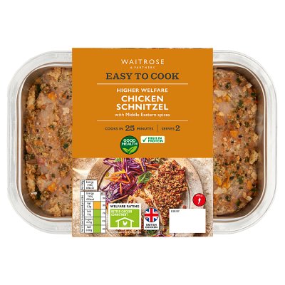 Easy to Cook Chicken Schnitzel with Middle Eastern Spices