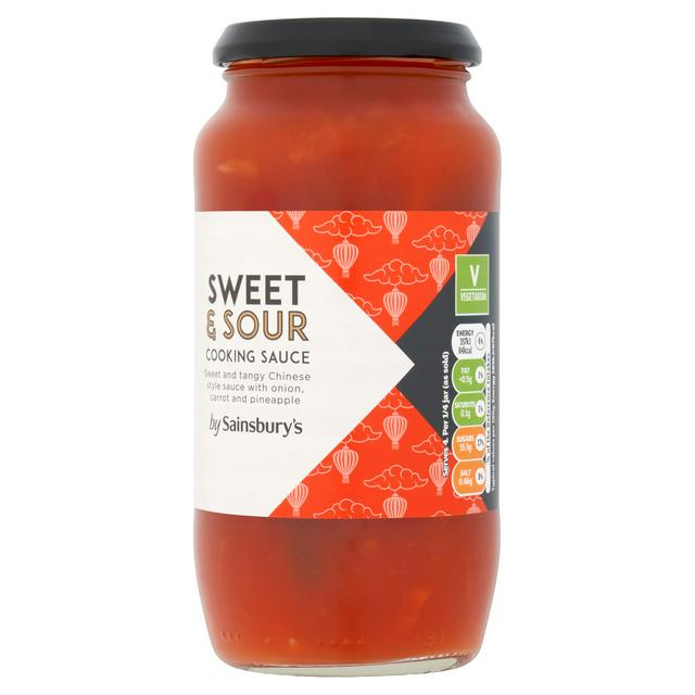 Sainsbury's Sweet & Sour Cooking Sauce 500g