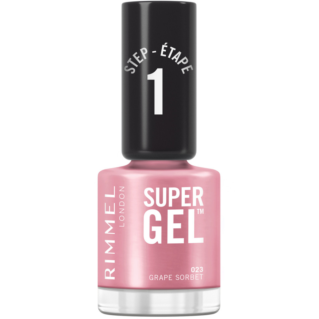 Rimmel Super Gel Nail Polish Grape Sorbet