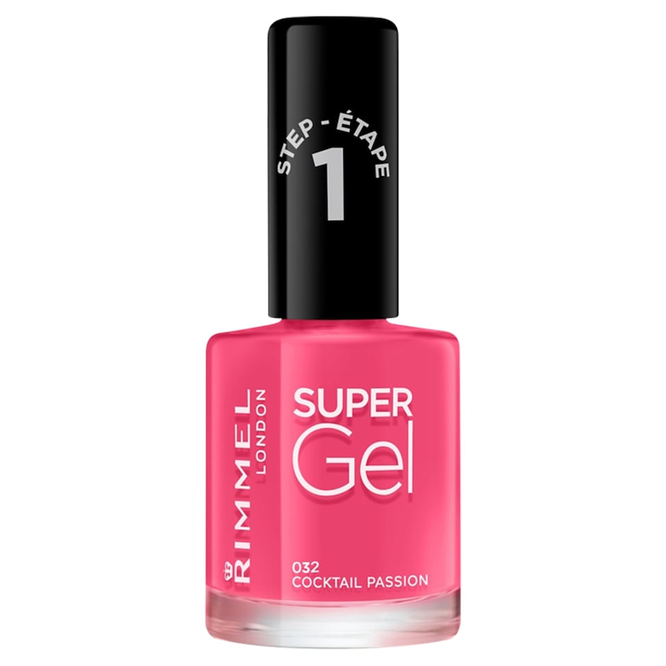 Rimmel Super Gel Nailpolish Cocktail Passion 12Ml