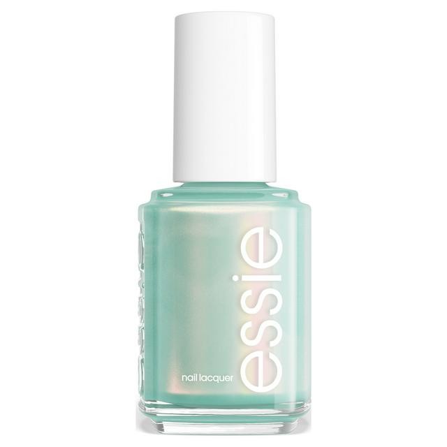 Essie Original Special Effects Satin Chrome Nail Polish Topcoat Mystic Marine