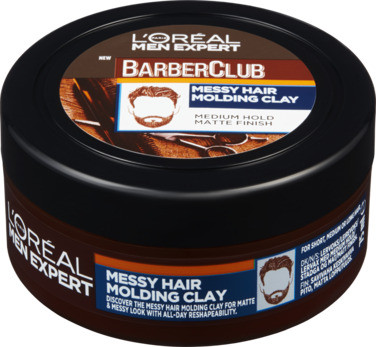 Loreal Paris Men Expert Barber Club Messy Hair Molding Clay