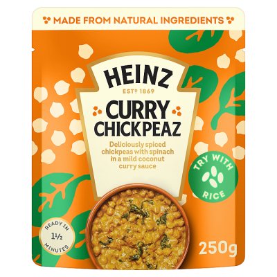Heinz Curry Chickpeas 250g