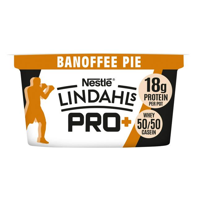 Lindahls Pro+ Kvarg Banoffee Pie High Protein Yogurt 150g