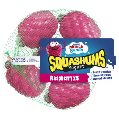 Munch Bunch Squashums Raspberry Yogurt 5 x 60g