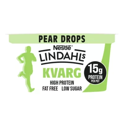 Lindahls Kvarg Pear Drops Flavour 150g