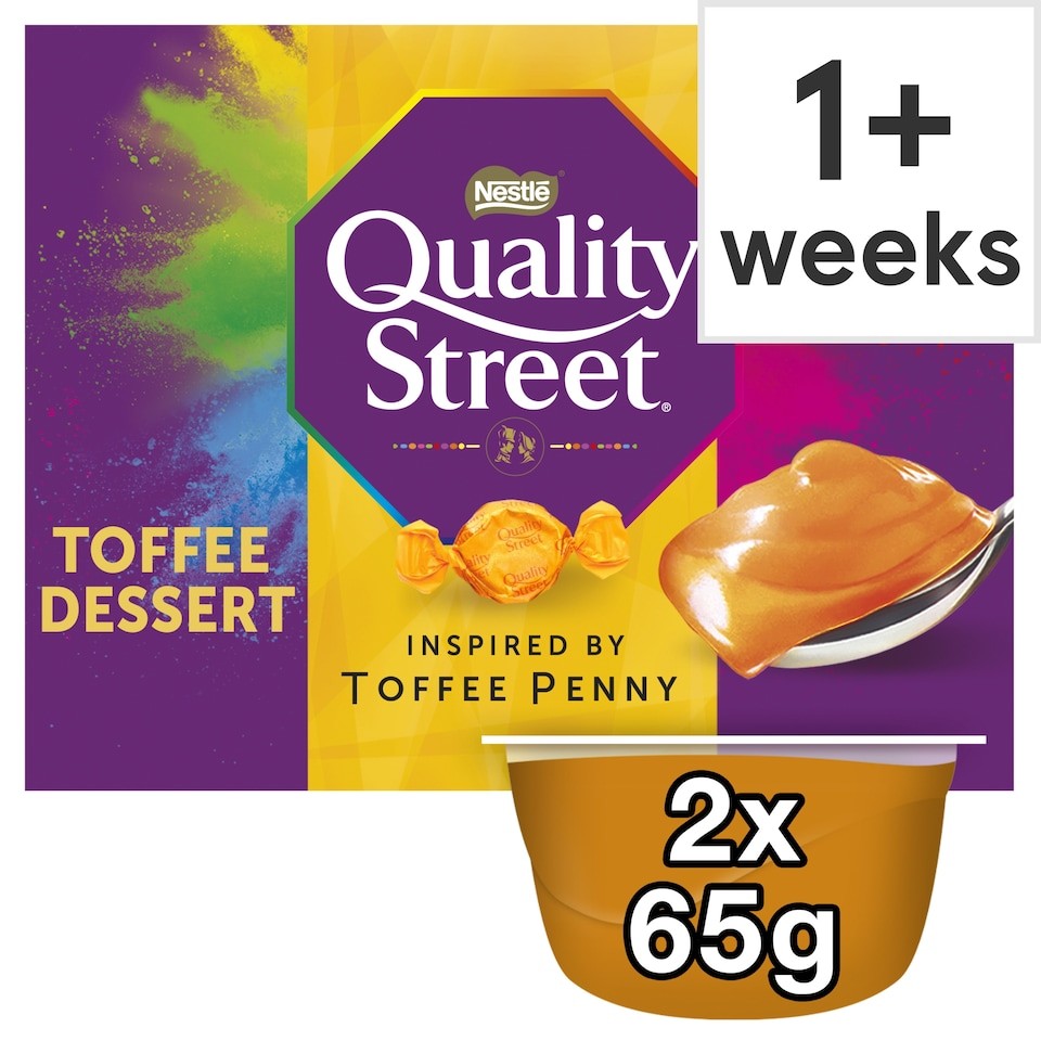 Nestle Quality Street Toffee Penny Dessert 2x65g